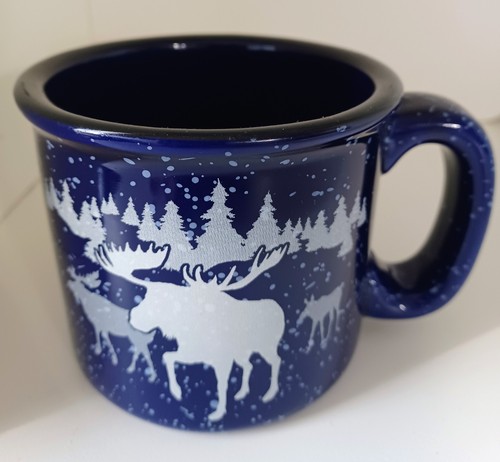 Montana moose coffee - montana, blue